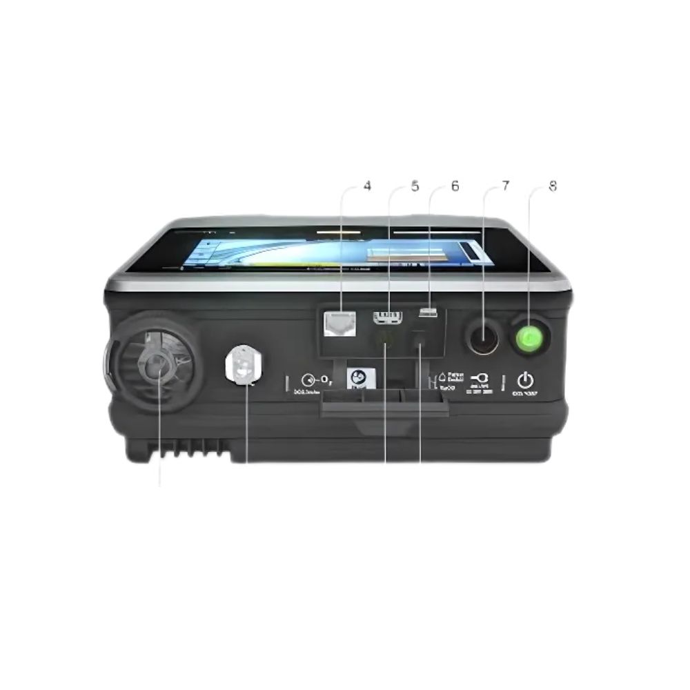 back of Astral 150 Ventilator