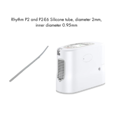 Rhythm P2 and P2-E6 Silicone tube, diameter 2mm, inner diameter 0.95mm