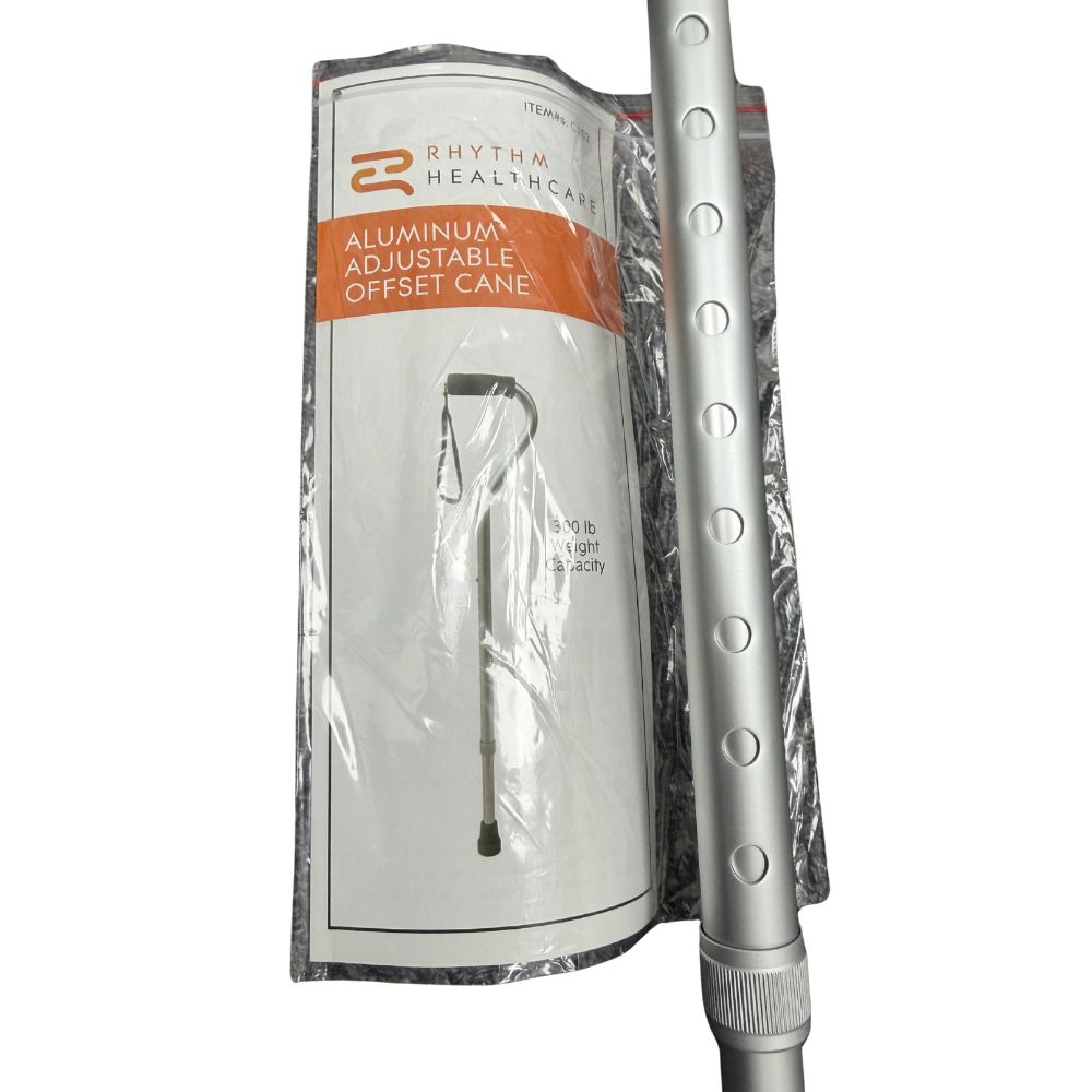 Rhythm Aluminum Adjustable Offset Cane - Image 4