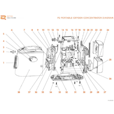 Alternative view of Rhythm P2 Side Power PCB