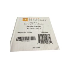 Alternative view of Rhythm Flow K1 Wheelchair – 18” Rhythm Flow K1 , Desk Length Detachable Arms/ELR