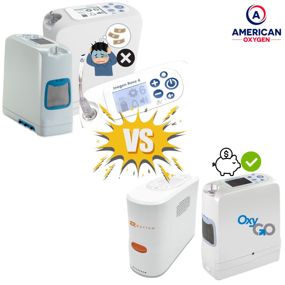 Expensive Oxygen vs Affordables Oxygen concentrators