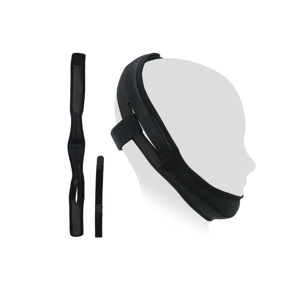 Sunset Premium Chin Strap - Black