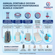 Alternative view of Inogen One G3 ANUAL Maintenance Kit
