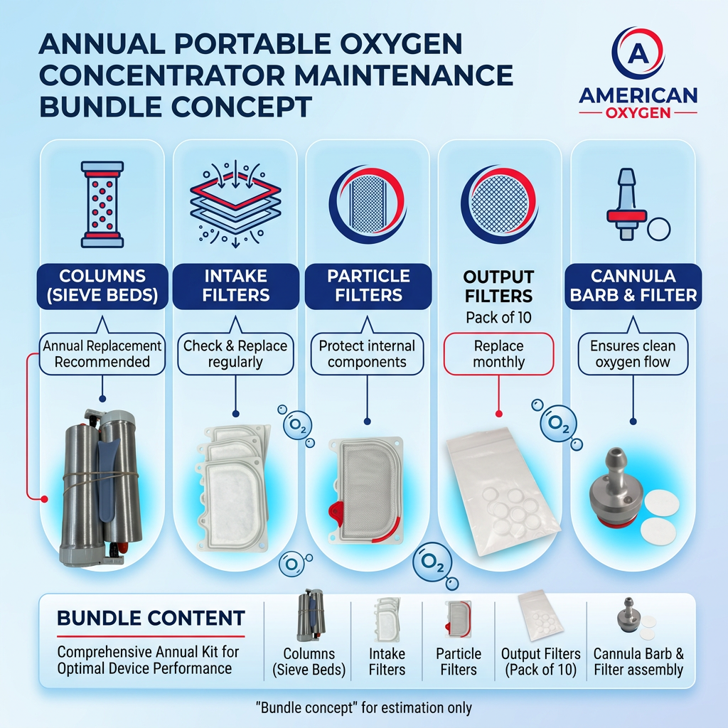 Inogen One G3 ANUAL Maintenance Kit - Image 2