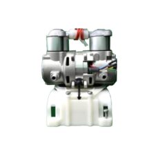 Rhythm P2 compressor replacement part P2C-2, twin-cylinder pump with white mounting base and wiring harness
