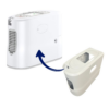 Rhythm P2 main case housing replacement for portable oxygen concentrator