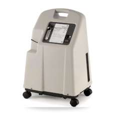 React Health React Platinum 10L home oxygen concentrator, front view — American Oxygen