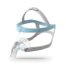 Máscara nasal CPAP Fisher & Paykel Eson 2 con arnés, vista 3/4