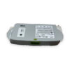 Philips Respironics SimplyGo Mini standard battery, REF 1116816, front view with the green release latch, Certified Pre-Owned