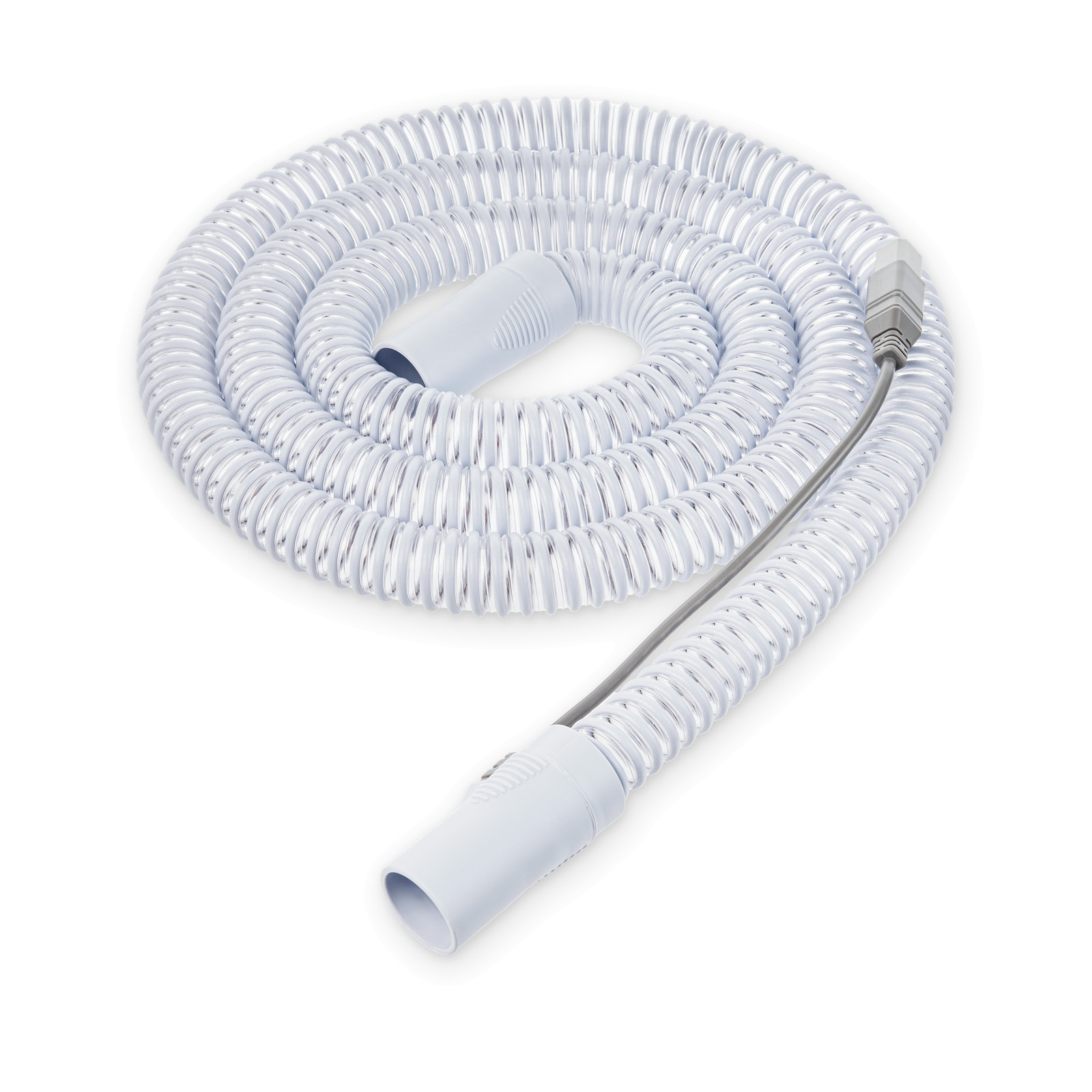 Tubo calefaccionado integrado React Health Luna G3 (LG3HT), enrollado, con cable y enchufe de alimentación