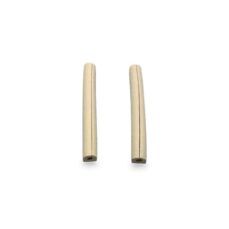 One pair of Sunset Healthcare RES020 foam ear cushions with a slit for the cannula tubing