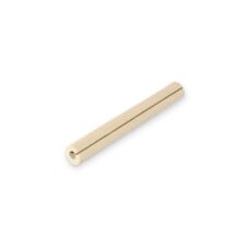 Sunset Healthcare RES020 foam ear cushion for oxygen nasal cannula tubing, showing the slit and center hole